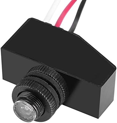 TEKIMBE Automatic LED Light Sensor Switch Outdoor Dusk to Dawn Photocell Switch 8V-50VDC