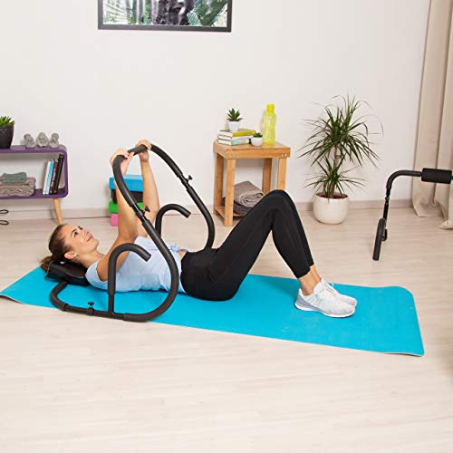 Relaxdays-Bauchtrainer-AB-Roller-Bauchmuskeltrainer-faltbar-HxBxT-66-x-70-x-70-cm-Sixpack-Fitness-Trainer-schwarz
