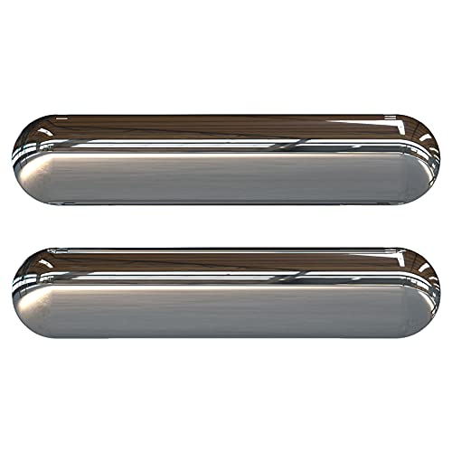 Ultion Sweet Multi-Layer Insulated Rounded 12" Letter Box Letterplate - Matching Door Furniture Available (Chrome)