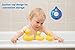 LittleFoot Nation Fun Heavy Duty Bathtub Stopper for Kids, Secure Drain Cover for Bath Tubs, Sinks, and Laundries, 100% BPA Free Silicone