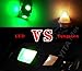 YITAMOTOR 20 X T10 Wedge 5-SMD 5050 Green LED Light bulbs W5W 2825 158 192 168 194