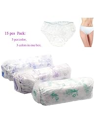 15 30 bragas de papel no tejidas para mujer, ideales para viajes, hoteles y spas