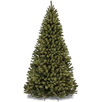 Best Choice Products 7.5ft Premium Spruce Hinged Artificial Christmas Tree w/ Easy Assembly, Foldable Stand
