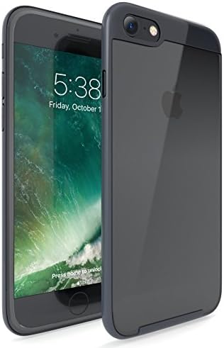 Balestra iPhone 7 Clear Bumper Case [Scratch Resistant] for Apple iPhone 7 2016 Release (Space Gray)