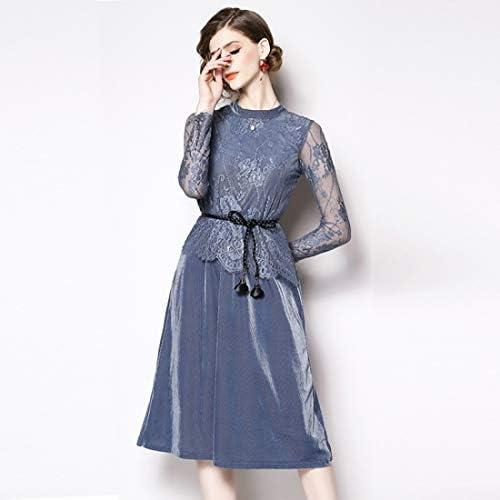 Amazon パーティードレス ワンピース レース ベルベット調 ひざ丈 ワンピ 結婚式 お呼ばれドレス 謝恩会 同窓会 結婚式ドレス お呼ばれ ワンピース 30代 代 親族結婚式 パーティードレス ワンピース パーティードレス 通販