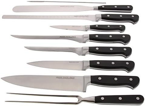 Pradel Excellence - 31123 - Valise Cuisinier 22 Pièces - 15 Ustensiles et 7 Couteaux de Cuisine - Cuisine A Vivre Pradel Excellence - 31123 - Valise Cuisinier 22 Pièces - 15 Ustensiles et 7 Couteaux de Cuisine