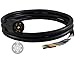 Conntek 10110-300 Heavy-Duty 7-Way Plug to Roj (25 Feet),Black
