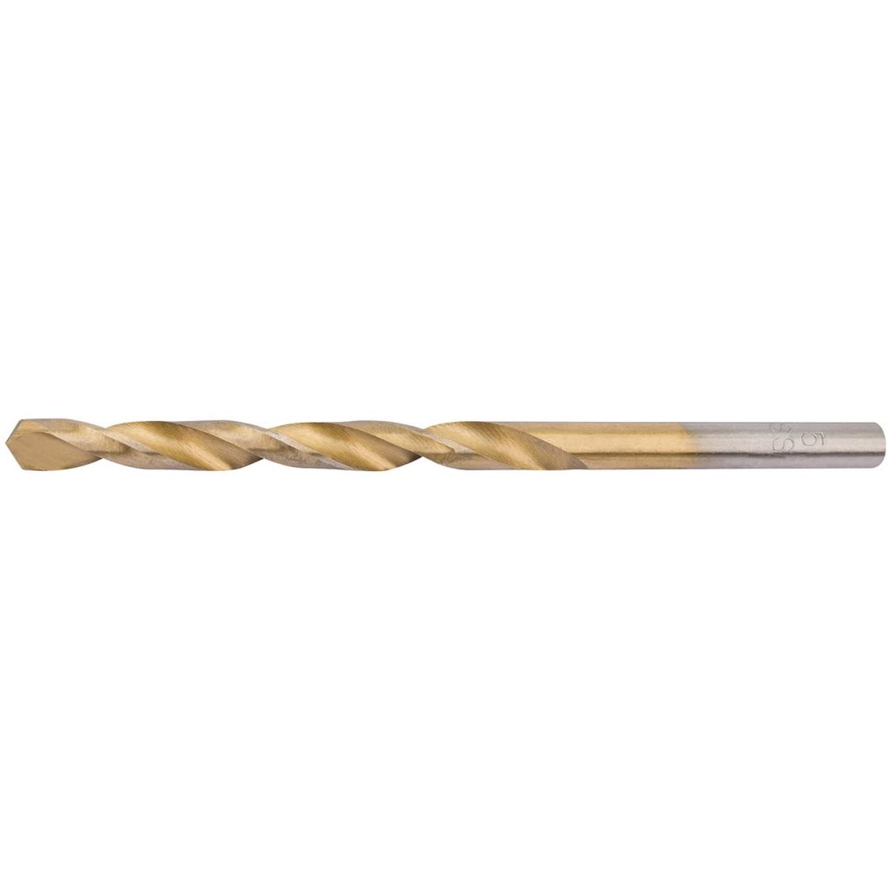 Draper Expert 4.5mm HSS Titanium Drill Bit | Metric-sized Tools | Manual & Electric Tip Drills | Heavy Duty Bits | 38832