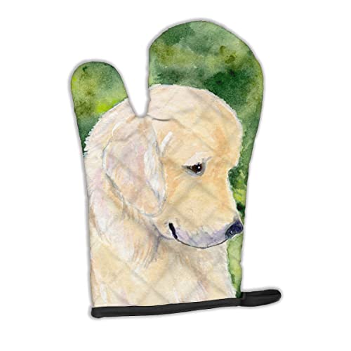 Caroline's Treasures SS8757OVMT Golden Retriever Oven Mitt Heat Resistant Thick…