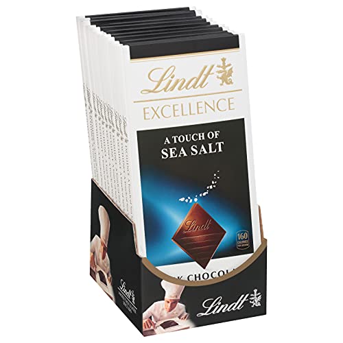 Lindt EXCELLENCE Sea Salt Dark Chocolate Bar, Mother’s Day Chocolate, 3