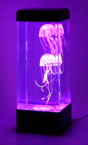 クラゲ Lサイズ シルバー ウォーターインテリア B00ew6efcm アクアリウム ファンタジーランプ おもちゃ雑貨 卸し売り購入