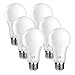 Lighting EVER LED Light Bulbs, Daylight White, 6 Pack