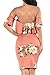Pretid Sexy Women Floral Off Shoulder Ruffle Plain Stretch Bodycon Midi Dress
