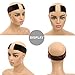 BYNOW Wig Grip Band with Lace Parting Hair Scarf No-slip Comfort Elastic Velvet Adjustable Wig Grip Band for Lace Wigs and Frontal (Brown)