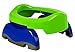 Kalencom Potette Plus 2-in-1 Travel Potty and Trainer Seat - Dual-Purpose Potty Training Toilet Seat - Portable Potty for Toddler Travel - With Durable, Lock-In Legs and Splash Guard - Green