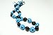 NFL Carolina Panthers Go Nuts Kukui Nut Lei Necklace