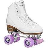 Pacer Stratos Traditional Quad Roller Skates, White sz 5