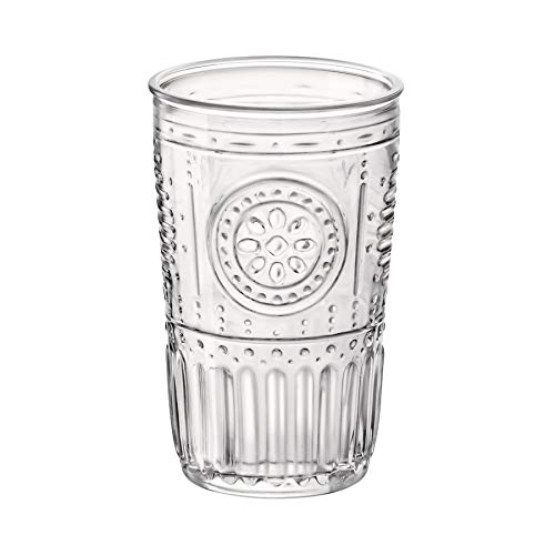 Bormioli Rocco Romantische Zerfurchter Highball Cocktailgläser Set - 475ml - Packung mit 24 – Bild 4