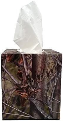 4-pack Camo Cube Facial Tissues (80 Tissues per Box, 320 total) by Impact Tissue | Made in USA