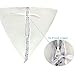 Casolly 20 Gallon 220 Micron Triangular Zipper Bag for Bubble Machine Ice Now Magic and Herbal Hash Ice Extractor