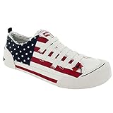 Rocket Dog Women's Joint Usa Canvas Ankle-High Fabric Fashion Sneaker