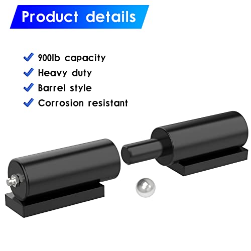 Heavy Duty Gate Hinges 7 Inches 2 Pack Weld On Install Black Iron