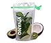 Drink Pouches 100pcs, Perfect for Frozen Smoothie, Stand-Up Translucent Plastic Bag, Disposable Drink Pouches with Straw Non Toxic, BPA Free