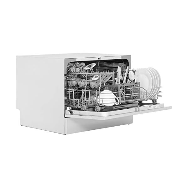 Zanussi ZDM17301SA Freestanding Compact Dishwasher, 5.7 liters, Silver, Noise level: decibels 52