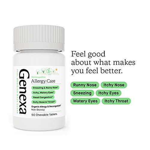 Genexa Allergy Care 60 Tablets MultiSymptom Allergy Remedy