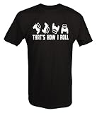 That's How I Roll Jeep Wrangler Topless Off Road T shirt - Xlarge