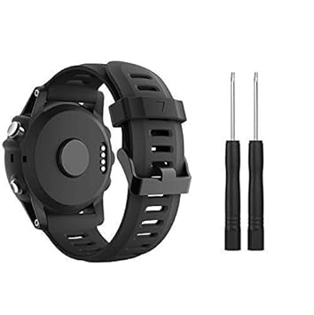 SUPORE Garmin Fenix 3 Correa de Reloj, reemplazo Respirable Suave ...