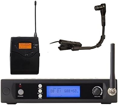 Boly Instrument Microphone Saxophone for Saxophone Tuba Trumpet Clip on Microphone