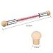 TOODOO Nail Brush Sponge Nail Brush Picking Dotting Gradient Pen Brush Ombre Nail Art Tools with 4 Replacement Heads (Pink)