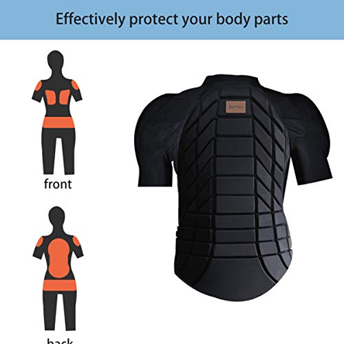 image for BenKen Ski Ultra Light Upper Body Short Protector Under Jacket (Short 