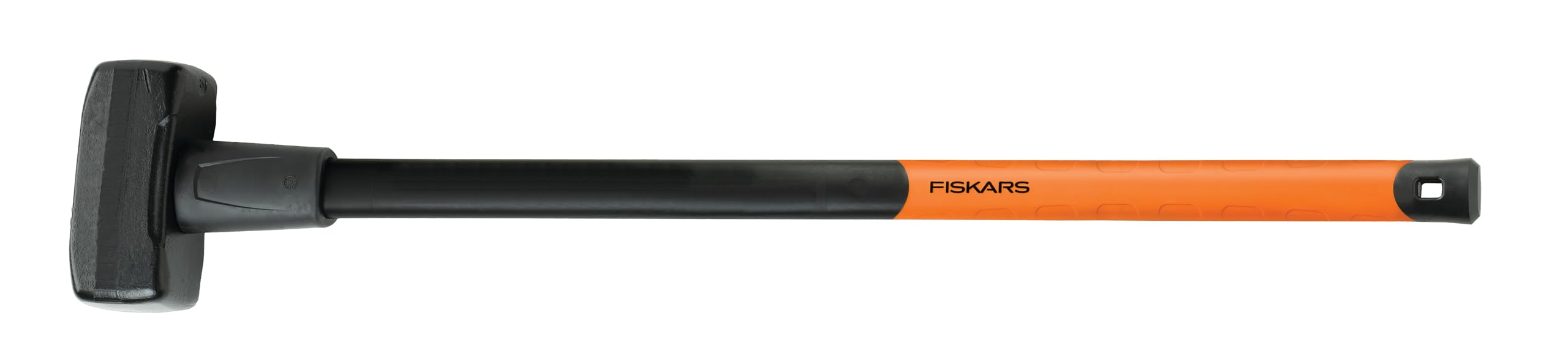 Fiskars Sledge Hammer XXL, 5 kg, With Shock Protection, Carbon Steel Head/Three-material Handle with Fibreglass Core, Black/Orange, 1001618