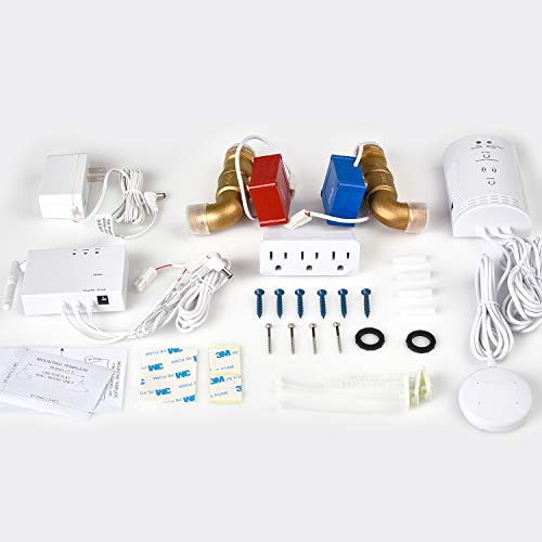 RCA Smart Water Leak Detector and Laundry Shut Off System with