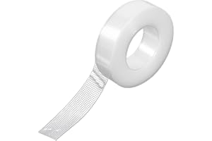 BWAHBYY Gentle Transparent White Tape 120 Pcs - Hypoallergenic Tapes Strips for Sensitive Skin, Painless Removal, Breathable Comfortable to Exercise