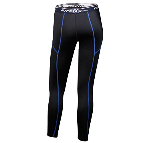 FX Womens MAXHEAT Fleece Long Johns Thermal Underwear Bottom Black M - Thumbnail 2