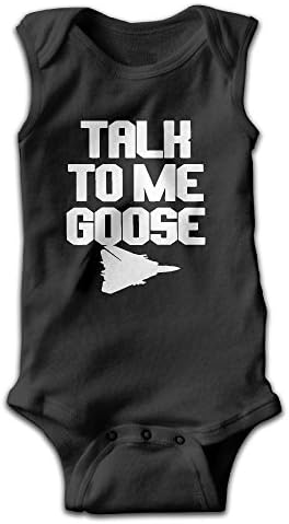 DJVOLSDKNE Talk To Me Goose Outfits Toddler Infant Baby Girls Boys Bodysuits