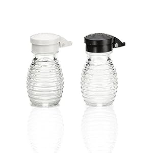 Image of Tumbler Home - Shake It Free Shaker Glass Moisture Proof Humidity Free Salt and Pepper Shakers