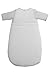 LETTAS Unisex Baby Cotton Removable Long Sleeve Zip up Sleeping Bag Thicken Autumn Winter Gray (6-12 Months,S)