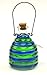Wasp Trap , Colorful Glass No Pesticide Wasp, Hornet, Yellow Jacket Trap (Green & Blue)
