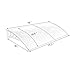 MCombo Window and Front Door Patio Cover and Outdoor Awning (40