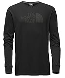 Northface Men'S Half Dome Black Grey Cotton Blend T Shirt L
