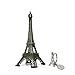 SiCoHome Eiffel Tower Statue 9.8inch Bronze Paris France Centerpiece Metal Eiffel Tower for Cake Topper,Gifts,Party and Home Decoration