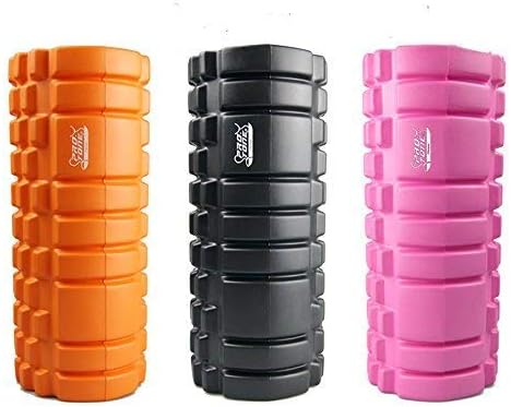 PROTONE trigger point foam roller with grid trigger point zones for deep massage