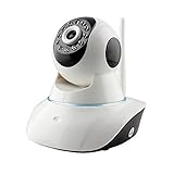 PowerLead Caue PC012 IP Wireless Security Camera Audio Video Baby Monitor 720P HD Wi-Fi Wireless Network Video Monitoring Security IP Camera Home Security Video Recording Easy Remote Access via PC & Smartphone