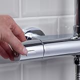 Bristan BUZ2 C Buzz Safety Touch Rigid Riser Shower Chrome view 11