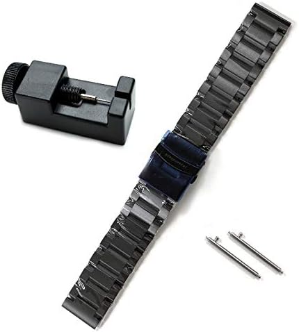 Amazon G Shock Gショック専用 メタル ブレスレット コマピン外し クイックバネ棒付 ステンレス mm Pvd Black 時計バンド 腕時計 通販