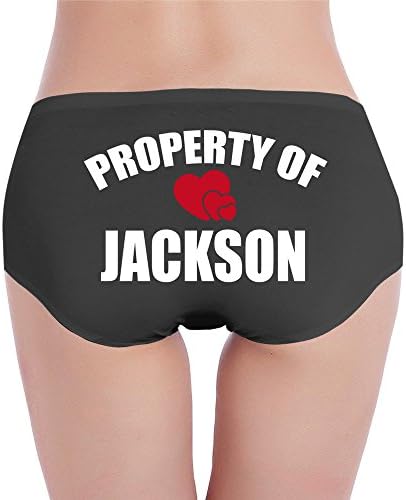 Property Of Jackson Girlfriend Gift Printing Of Sexy Fashion Seamless Briefs